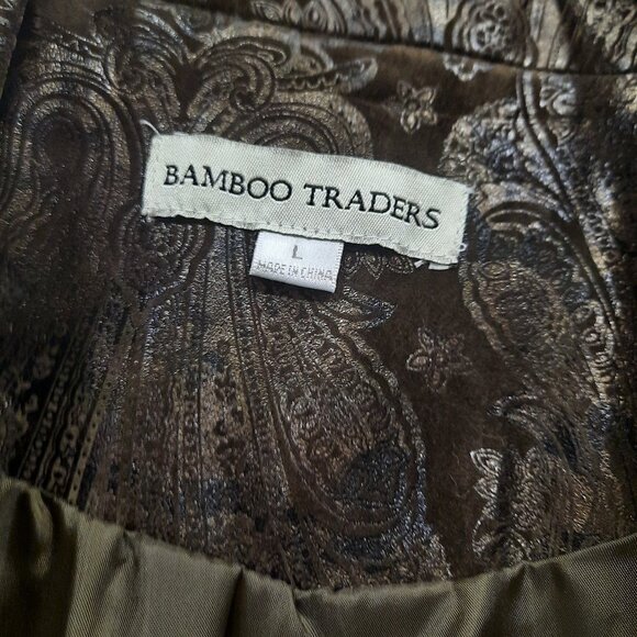 Vegan suede blazer jacket - Bamboo Traders brand - Picture 7 of 10